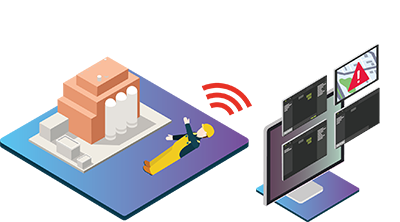 SOS sensori - uomo a terra - immobilità