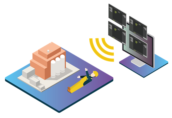 SOS sensori da Centrale